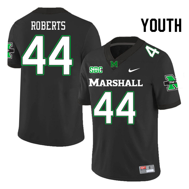 Youth #44 Antwan Roberts Marshall Thundering Herd SBC Conference College Football Jerseys Stitched-B